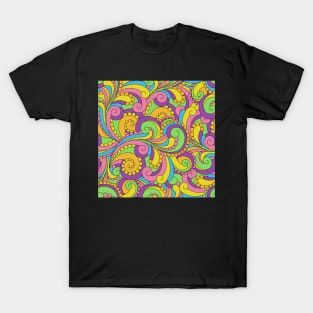 Hippie Love Paisley Mod T-Shirt